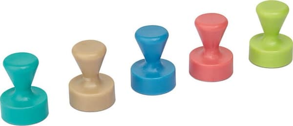 Maul MAUL Neodym-keglemagneter 12mm 10 stk. div. farver