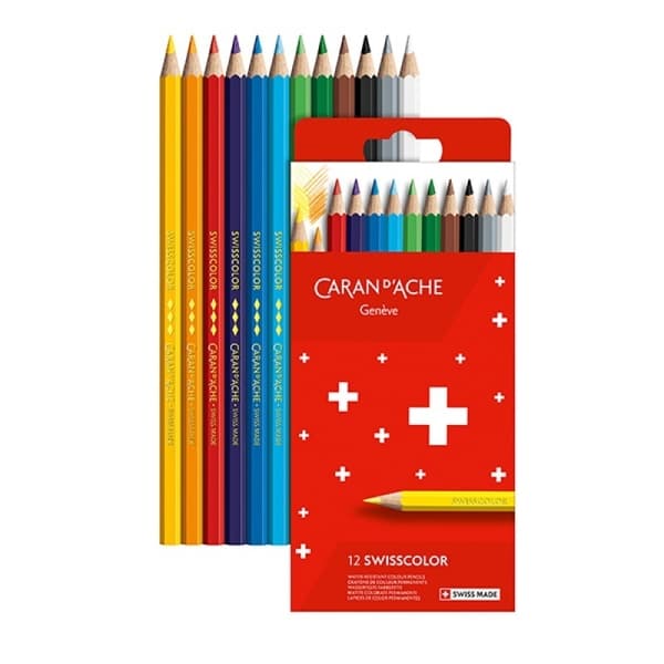 Farveblyanter Swisscolor 12 farver