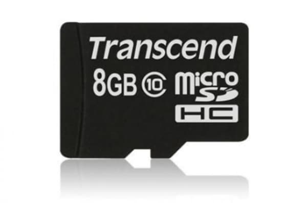 Transcend microSDHC MLC 8GB Class 10 UHS-I 600x + SD-sovitin