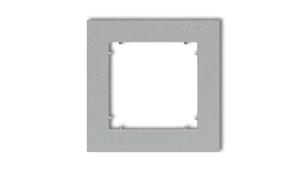 Karlik MINI Ramme enkelt metallisk sølv (7MR-1)