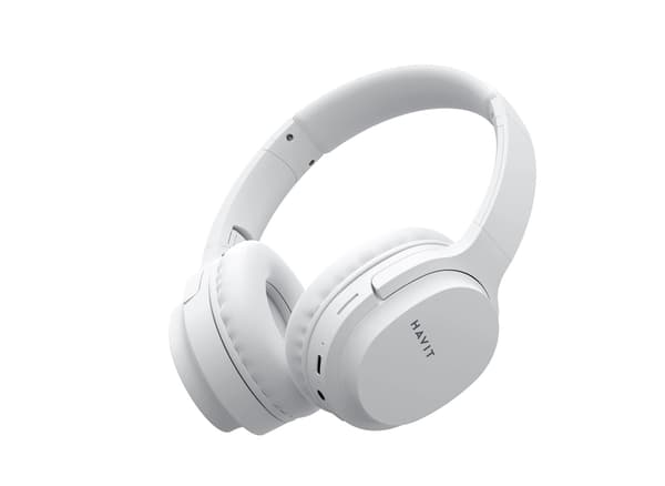 HAVIT I62 trådløse hovedtelefoner Bluetooth 5.1 hvid