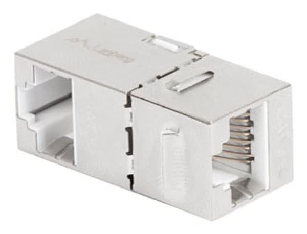 Lanberg keystone tilslutningsstik RJ45 - RJ45 FTP kat. 5e 90