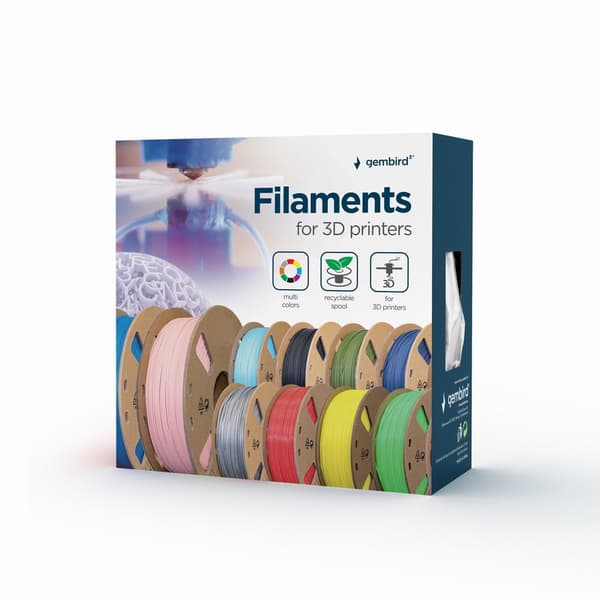 PLA Plus/1,75 mm/valkoinen 3D-tulostinfilamentti