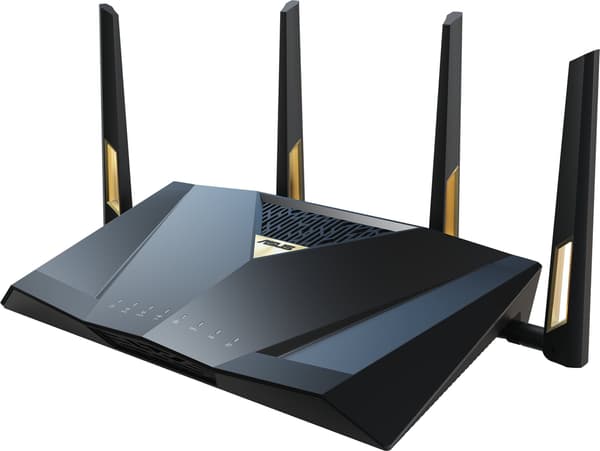 ASUS RT-BE88U - trådlös router - Wi-Fi 7 - stationär