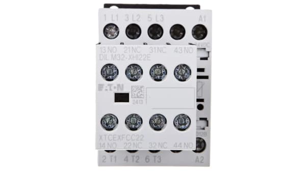 Effektkontaktor 12A 3P 24V DC 2S 2B DILM12-22 (24VDC) 106369