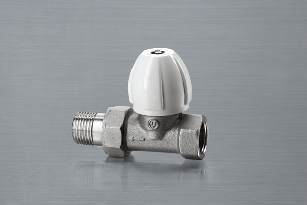 LIGE RADIATORVENTIL PS NIKKEL 3/4\"