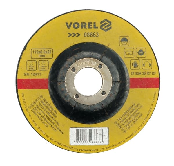 SLIPSKIVA FÖR METALL 230X6.8X22