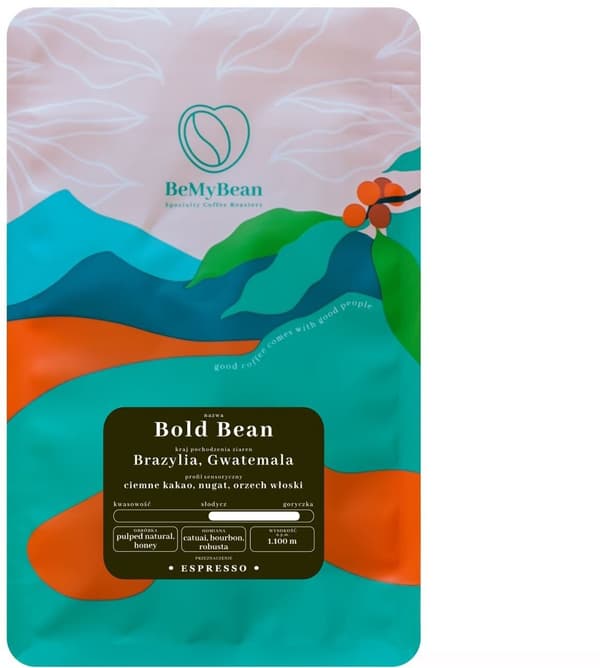 BeMyBean Bold Bean Espresso hela kaffebönor 1 kg