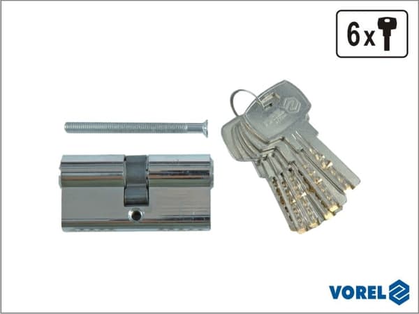 KROMAD CYLINDER 62MM 6-NYCKLAR 31/31
