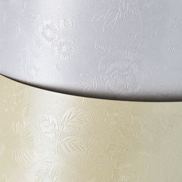 DEKORATIVT KARTON A4/220G BLOMSTER CREME (20)
