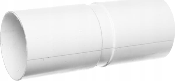 Lige samlemuffe PVC ZPL 18 hvid 10134 /100 stk. /