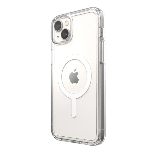 Speck Gemshell + MagSafe - Cover til iPhone 14 Plus med MICROBAN (Klar)