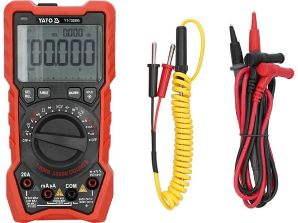 DIGITAL TRUE RMS LCD-MÄTARE 25000
