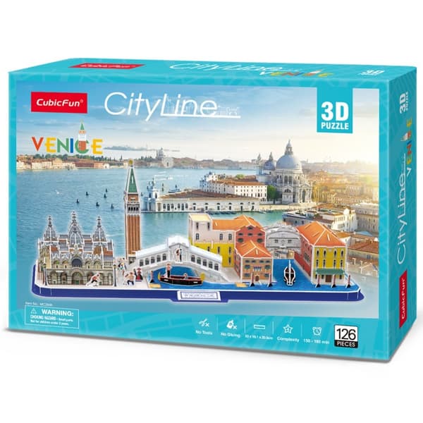 Palapeli 3D City Line Venetsia 20269 p16
