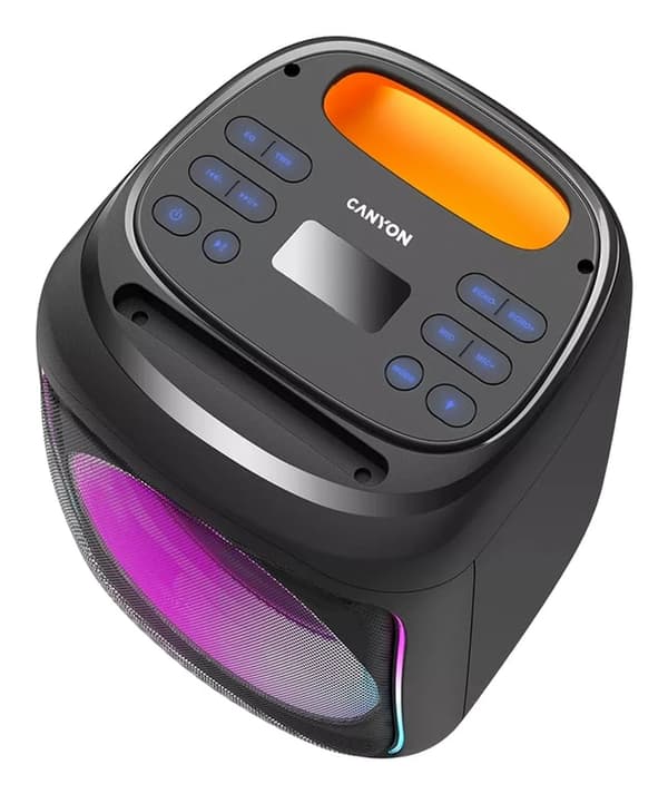 Canyon CANYON Bluetooth-højttaler OnFun 5 Partybox 40W RGB Sort