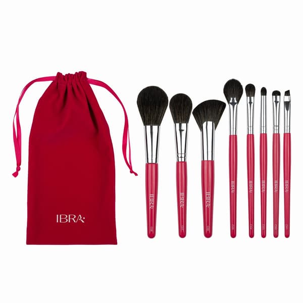 Ibra Brush Set Candy Set för Smink Smink 1st.-8st
