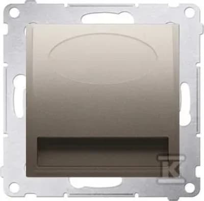 Trappbelysning Kontakt-Simon Simon 54 LED frost matt (DOS.01/44)