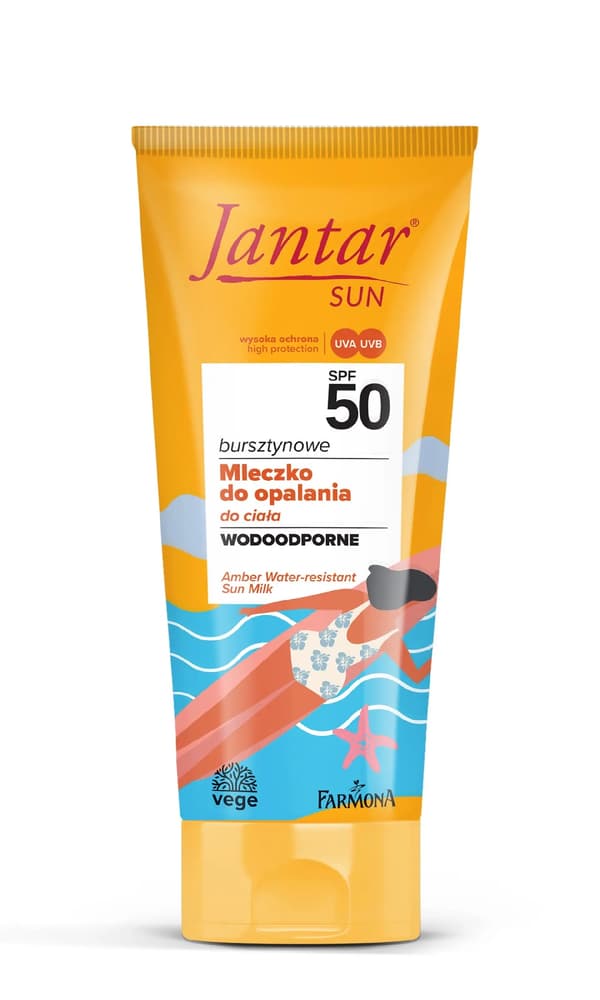 Farmona Jantar Sun Amber Tanning Milk SPF50 200ml