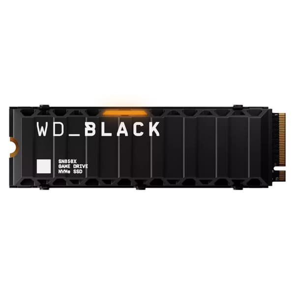WD Black SSD SN850X 4TB Køleplade