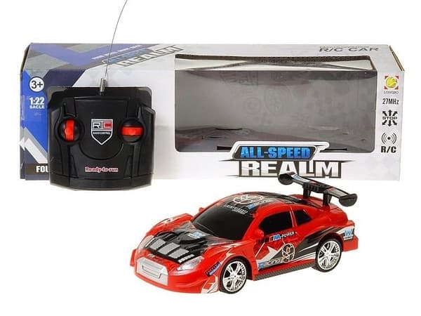 Auto sport R/C 4 funktioner 1:22