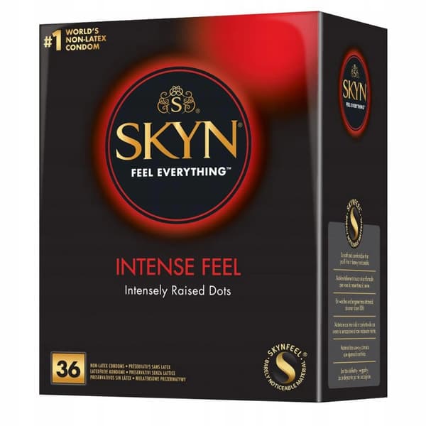 UNIMIL SKYN FEEL EVERYTHING INTENSE non-latex 36 stk.