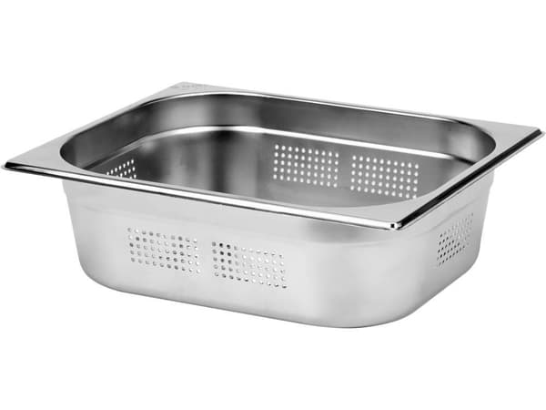 GASTRONORM BEHÅLLARE GN ROSTFRITT STÅL 1/2 100