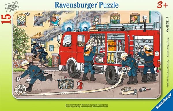 Ravensburger Palapeli 15 - Minun Strazack-autoni (063215)