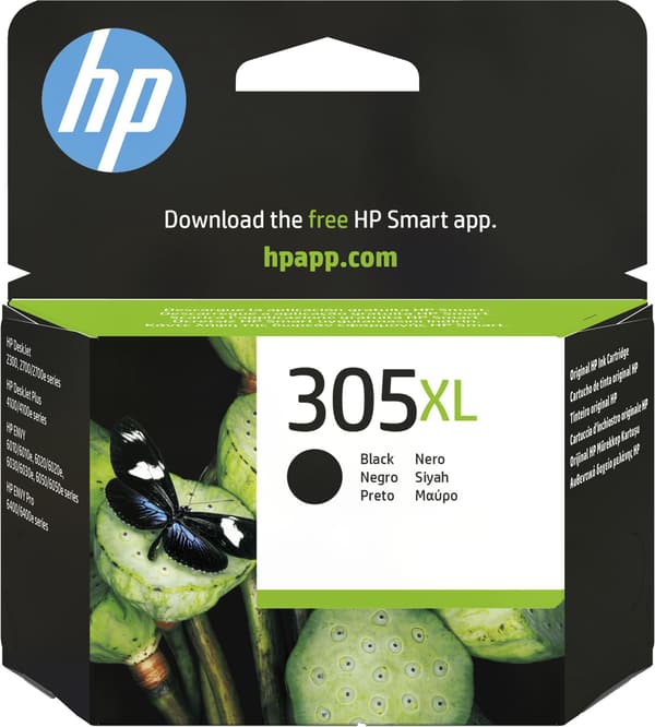 HP 305XL - Højtydende - pigmenteret so