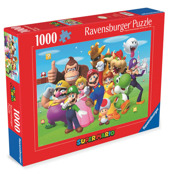 Super Mario Puslespil (1000 Brikker)