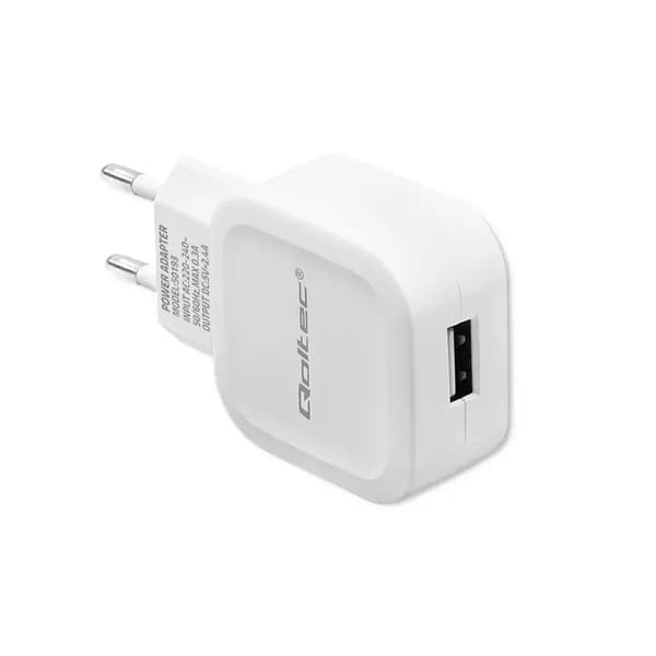 Qoltec strømforsyningsadapter - USB -