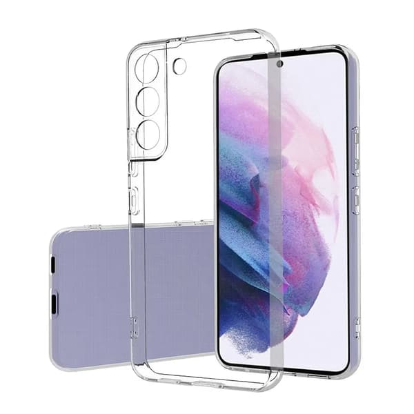 CLEAR CASE 2mm BOX -kotelo SAMSUNG Galaxy S21 FE:lle