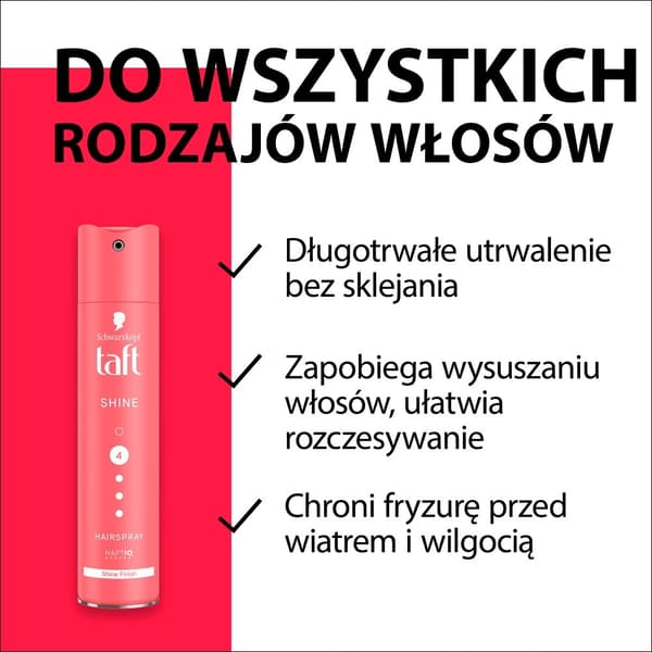 Schwarzkopf Taft Shine Ultra Strong Hårspray 250 ml