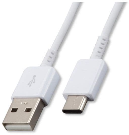 USB-kabel Samsung USB-A - USB-C 1,5 m Hvid (BL000209)