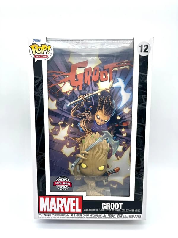 POP figur Comic Cover Marvel Groot Exklusiv