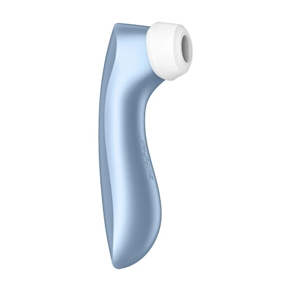 Satisfyer Pro 2 Plus Blue - Kaksoisilmapulssi- ja värinäsilikonilaite