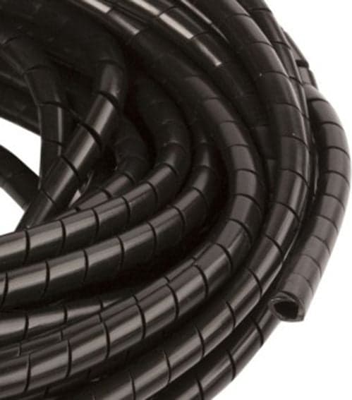 Spiralkabelslange 25/22.2mm sort SP25BK /10m/
