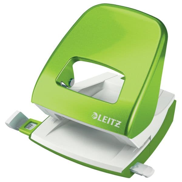 Hålslag Leitz 5008 30 ark Grön (50081054)