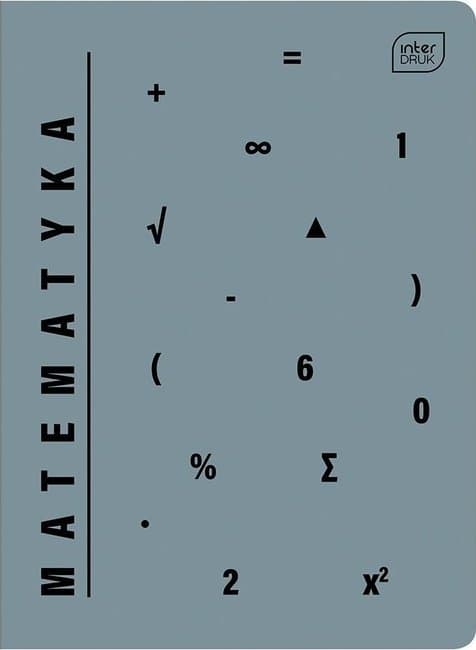 Anteckningsbok A5/60K UV-galler Matematik (10 st)