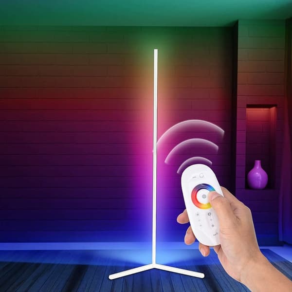 Mozos Golvlampa LC-RGB LED vit