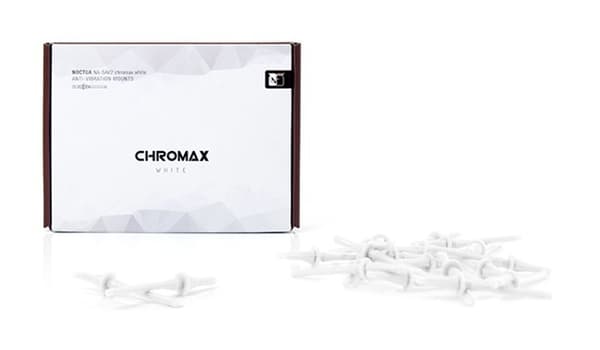 Noctua Antivibrationsfästen, 20 stycken (NA-Sav2.white)