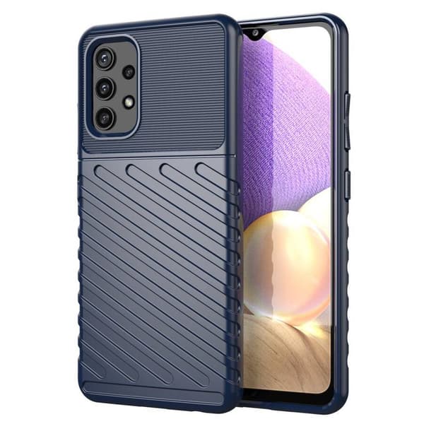Thunder Case Flexibelt robust pansarfodral TPU-skyddsfodral för Nokia 5.4 blå