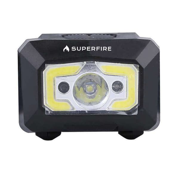 Pandelampe Superfire X30, 500lm, USB