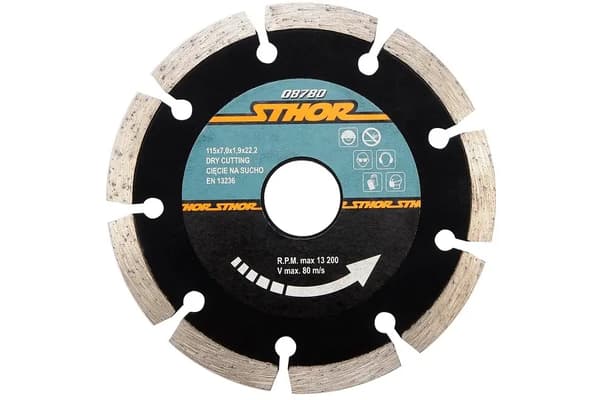 DIAMANTKLINGE \"SEGMENT\" - HS 115MM