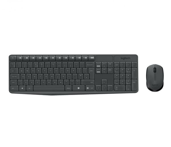 Tastatur og mus Logitech Fransk AZERTY