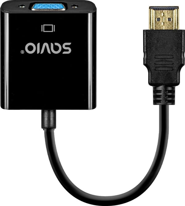 Kabeladapter HDMI-VGA Savio AK-75