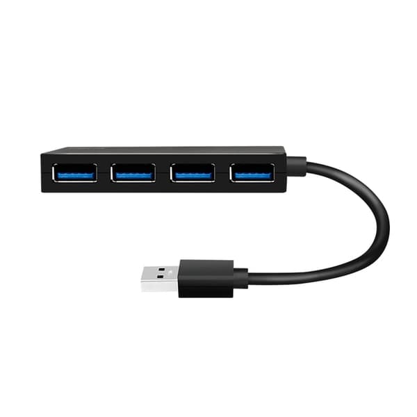 USB-hubb Logilink USB 3.2 4-portars Svart