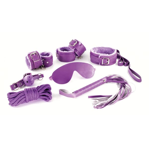 CRUSHIOUS DUNGEONS & MAIDENS BDSM KIT LILA