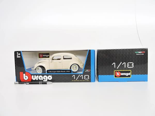 Bburago VW Kafert-Beetle Blå 1:18 BBURAGO