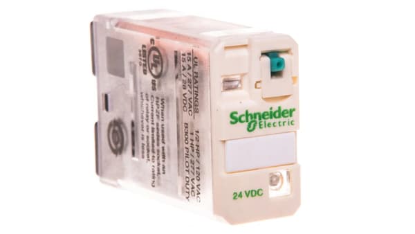 1P 15A 24V DC Miniaturrelæ AgNi RPM12BD