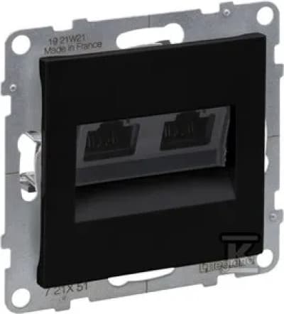 GN.2-KR.RJ45 5E UTP SORT SUNO